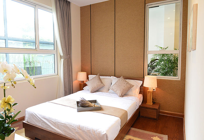 thiết kế phòng ngủ căn hộ sonata residences